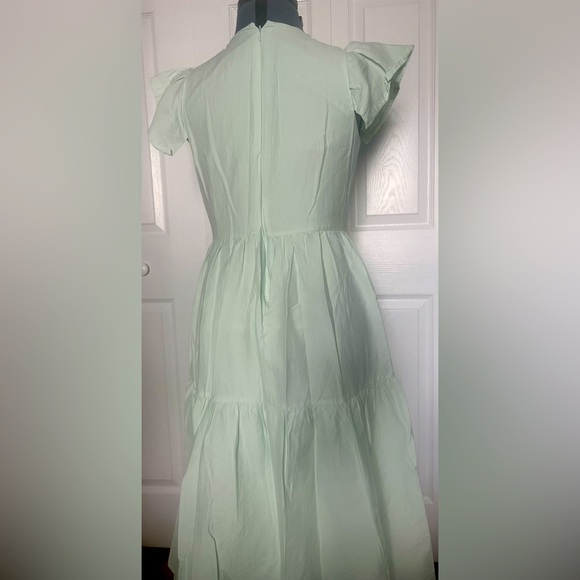 Mint Green summer Dress - Picture 6 of 11